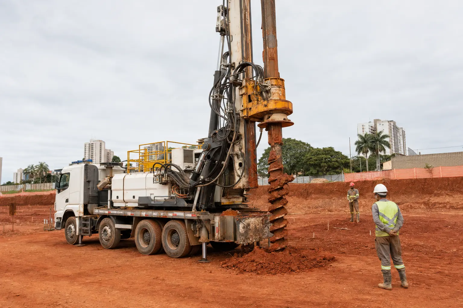 Concreto para fundação em Brasília